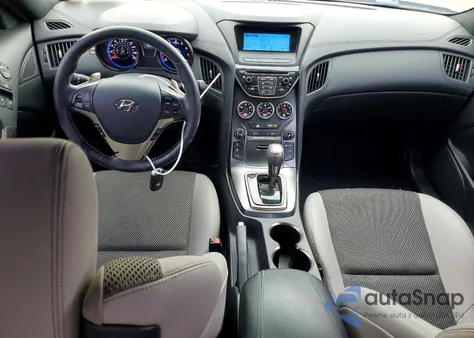 2015 Hyundai Genesis Coupe 3.8L from USA, damaged, VIN KMHHT6KJ5FU128301